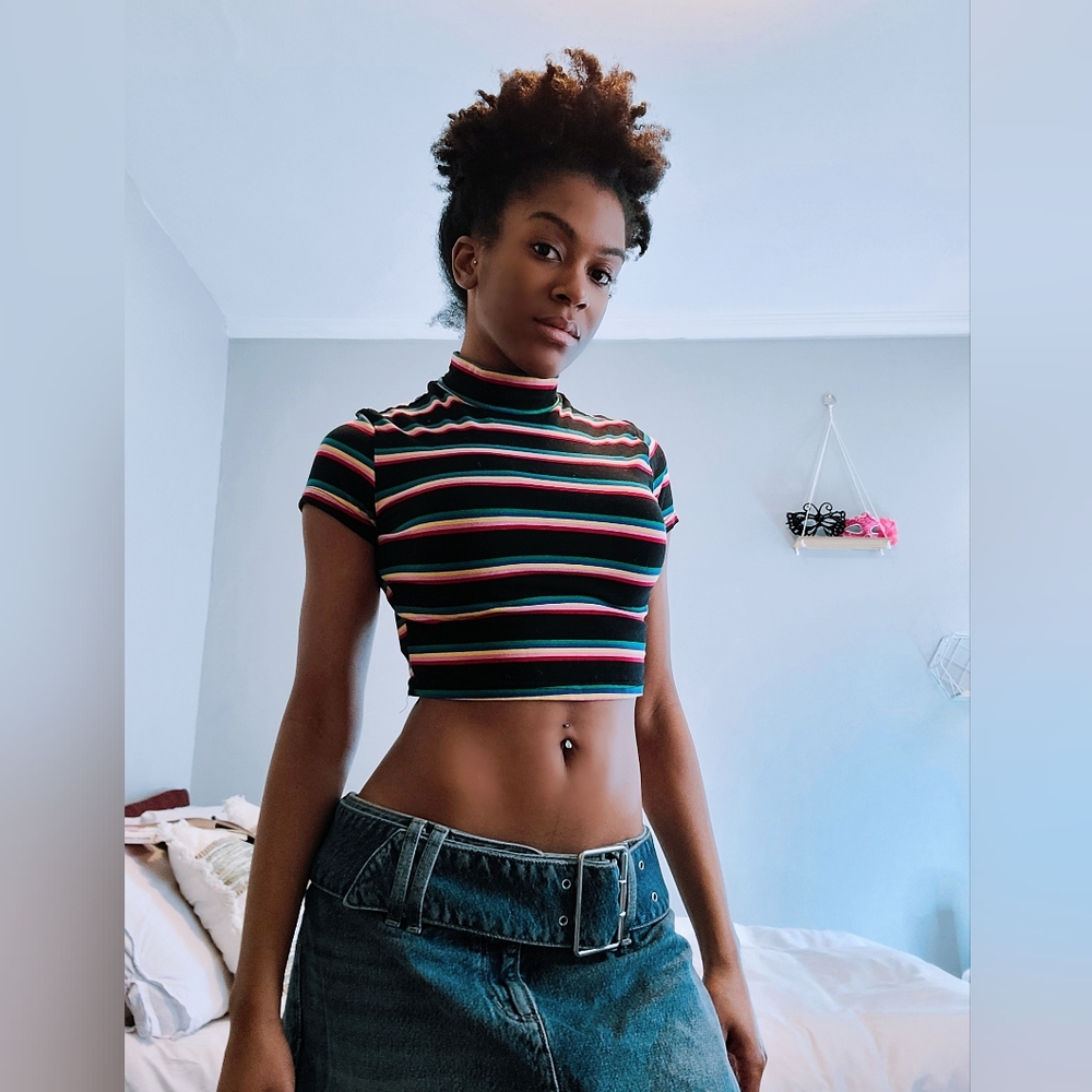 Multi-Color Crop Top
